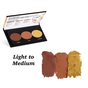 Black Radiance - True Complexion Creme Contour Palette - Light To Medium